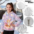 thumbnail image 6 of Pzuqiu Cat Hooded Sweatshirts for Girls Size 10-11 Comfortable Lightness Children's Long Sleeve Sweatshirt Practical Fall Outfits Fashion Clothing Versatile for Everyday Wear, 6 of 7