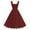 Wine, variant on LYEAA Homecoming Dresses for Women Sleeveless Midi Dress Flowy Elegant Dress A-line Solid Color Dress 1950s Vintage Fashion Holiday Party Dress Ball Gown Wedding Guest Dress Blue S