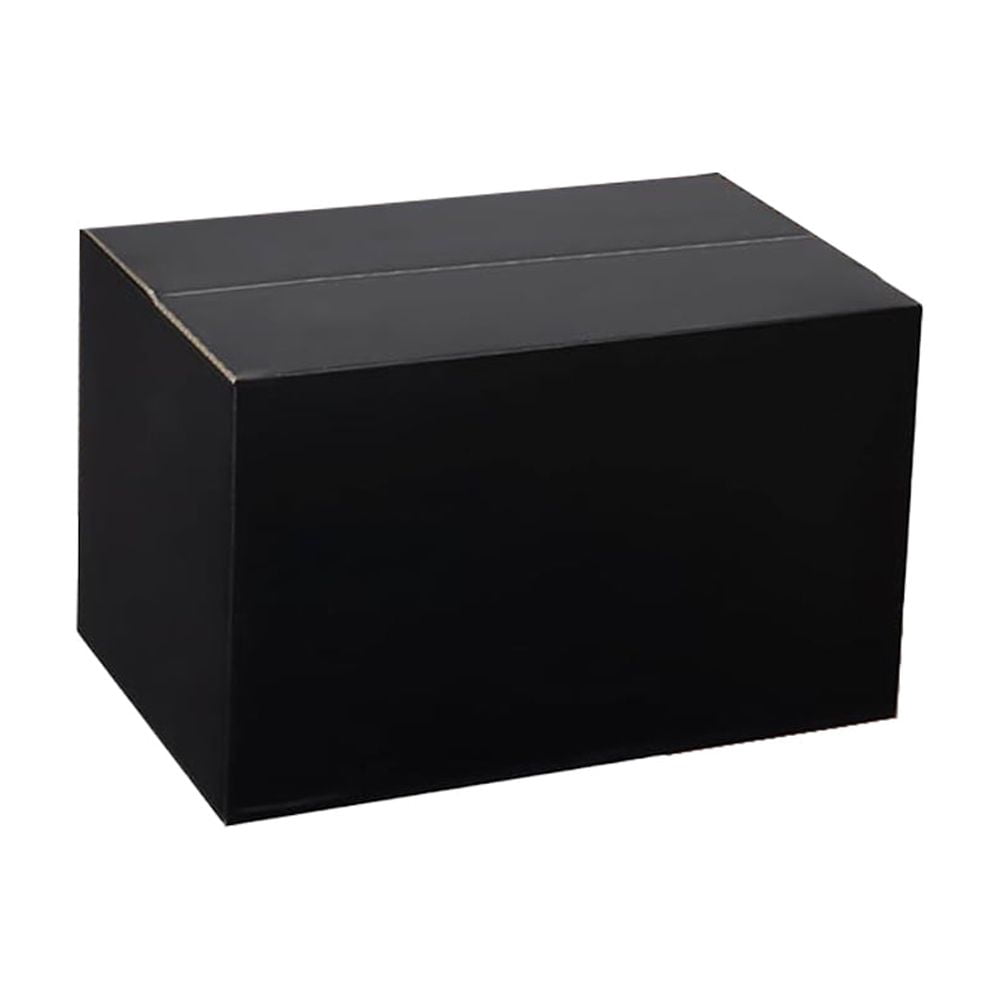 Ucanpack Corrugated Shipping Boxes 7x7x5, 25 Pack – Black Cardboard Packaging for Shipping, Moving, Storage, Small Business – E-Flute, 3/32" Thick, Made in USA, Recycled