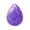 Squeeze Gems-Purple-A4, variant on Squeeze Gems, Jelly Squishy Fidget Toy with Sparkly Shimmer and Collector Case Purple