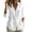 aArmy Green, variant on Button Down Shirt for Women Cotton Linen Long Sleeve Blouse Trendy Collared V Neck Casual Work Tops,Wine,XXL