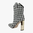 thumbnail image 3 of Jessica Simpson Xovira Women's Boots Black/White Size 7.5 M, 3 of 8