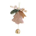 thumbnail image 2 of Christmas Tree Pendant Ornament Xmas Tree Decoration, Handmade Cute with Bowknot khaki, 2 of 9