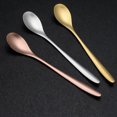 thumbnail image 5 of Cuchara, agitadores de café, cucharas de café de acero inoxidable, cuchara para helado, cucharas para agitar cócteles, cucharas de té, juego de 12, 5 of 5