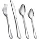 thumbnail image 1 of Cutlery Set, Stainless Steel 24 Piece Cutlery Set For 6 People, Flatware Silverware Set, 1 of 5