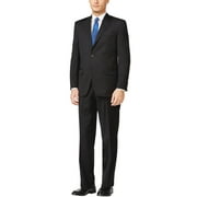 Michael Kors Mens Classic Fit Wool Solid Suit 42S Black Pants 36 Waist