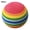 Colourful, variant on Riousery 50 Count Lightweight EVA Foam Golf Practice Balls, Striped Rainbow Indoor Training & Pet Cat Entertainment Toy (1.38 inches / 35 mm), 6 Colours