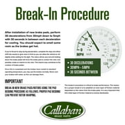 Callahan Brake Parts Brake Kit for Acura RLX 2014-2020 Front and Rear Drilled and Slotted Brake Rotors with Ceramic Brake Pads EBYK041957