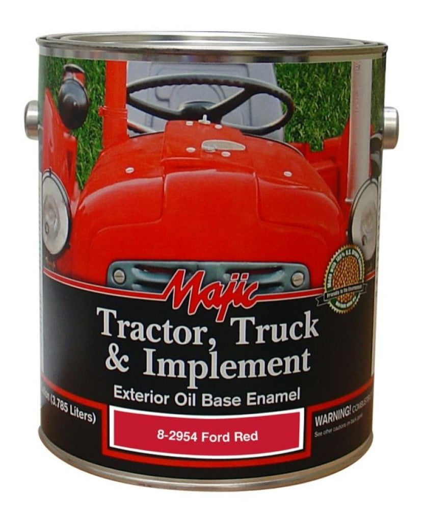 Majic 829541 Tractor Truck & Implement Enamel Paint Ford Red 1 gal