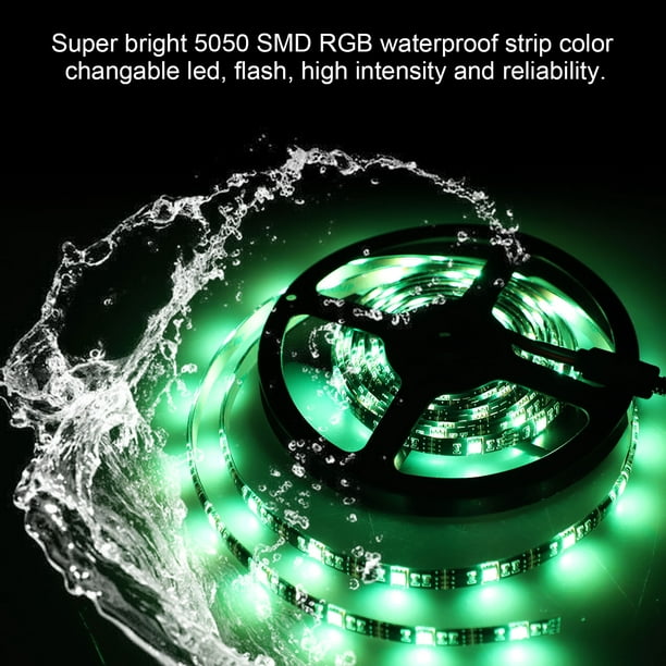 3m Ensemble de bandes LED, bande LED RGB 5050 SMD, bande LED 30