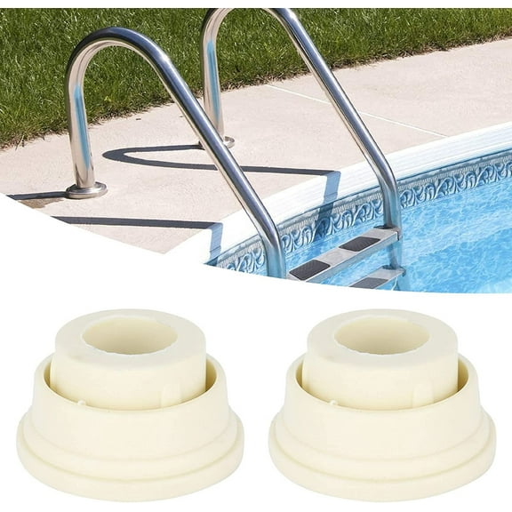 BERTDOMD 2-Pack Pool Ladder Caps - Non-Slip Foot Covers for Safety