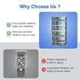 thumbnail image 3 of UrbanSync Bottom-Loading Water Dispenser w/ Hot, Room & Cold Water | Child Safety Lock, LED Display, Black, 3 of 9