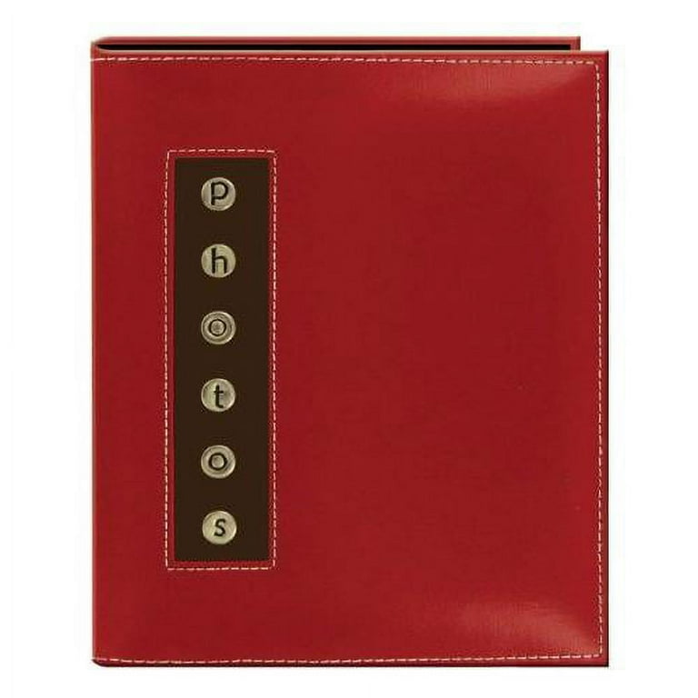 Pioneer Photo Albums Mini Album - Holds 36 4x6 Photos, Red "Memories" Cover