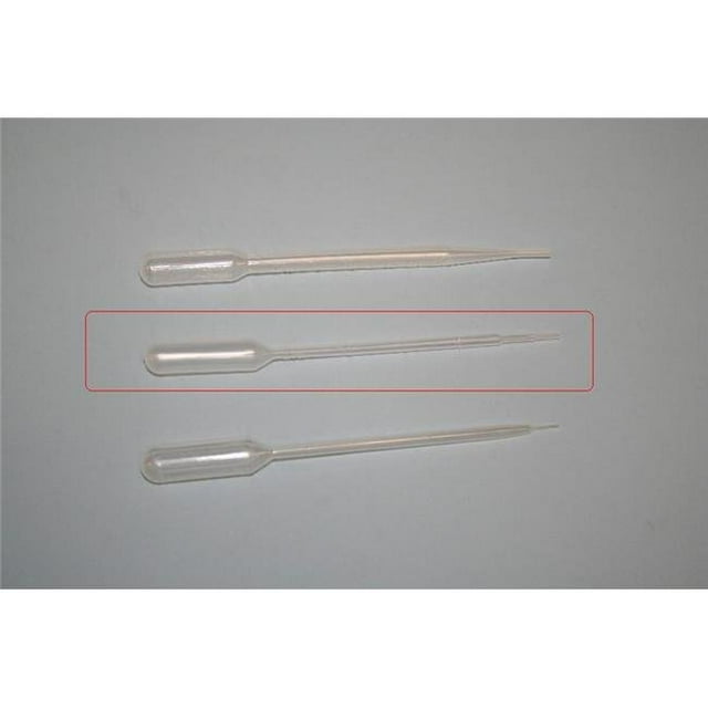 C And A Scientific PTP-02 Plastic Transfer Pipets - Graduated To 1ml - Box Of 500
