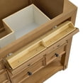 thumbnail image 5 of James Martin Vanities 505-V72-AMB-3CAR Malibu 72" Free Standing Double Basin Vanity Set -, 5 of 6