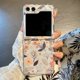 thumbnail image 4 of Funda trasera para Samsung Galaxy Z Flip 5, carcasa de lujo a prueba de golpes, transparente, dura, PC, Flip 4, 3, Flip5, Flip4, Flip3, 4 of 5
