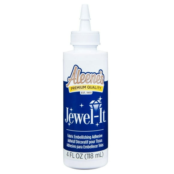 Aleene's Jewel-It Embellishing Glue 4 fl oz, Fabric embellishing adhesive