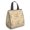 Dinosaur and Text-2, variant on Dinosaur and Volcano White Pattern Insulated Lunch Bag for Women Men, Large Portable Soft Cooler Tote, Thermal Food Storage Bag with Pearl Cotton, 8.66L, 8.75"x5.75"x9.5"