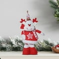 thumbnail image 6 of Christmas Dolls, Christmas Tree Decorations, Expandable Knitted Figurines for Holiday Display, Red and White Cloth Doll Props for Gifts, 6 of 7