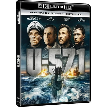 U-571 (4K Ultra HD   Blu-ray   Digital Copy) Universal, Drama