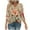 A264 Multicolor, variant on Xdegoge Women's In Clothing Womens 3/4 Sleeve T Shirts Trendy V Neck T Shirts Summer Tunic Ladies Tops Loose Business Casual Blouses Floral Vacation Tee Shirts Camisas Para Mujer