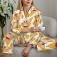 thumbnail image 6 of Wukai mouse holiday Print Women’s Pajama Long Sleeve Sleepwear Soft&nbsp;-XX-Large, 6 of 7