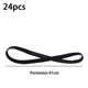 thumbnail image 2 of 24 Piezas Diademas Deportivas Elásticas Delgadas Bandas para el Cabello Flacas Antideslizantes Diademas Suaves Sin Arrugas Banda para el Sudor, 2 of 5