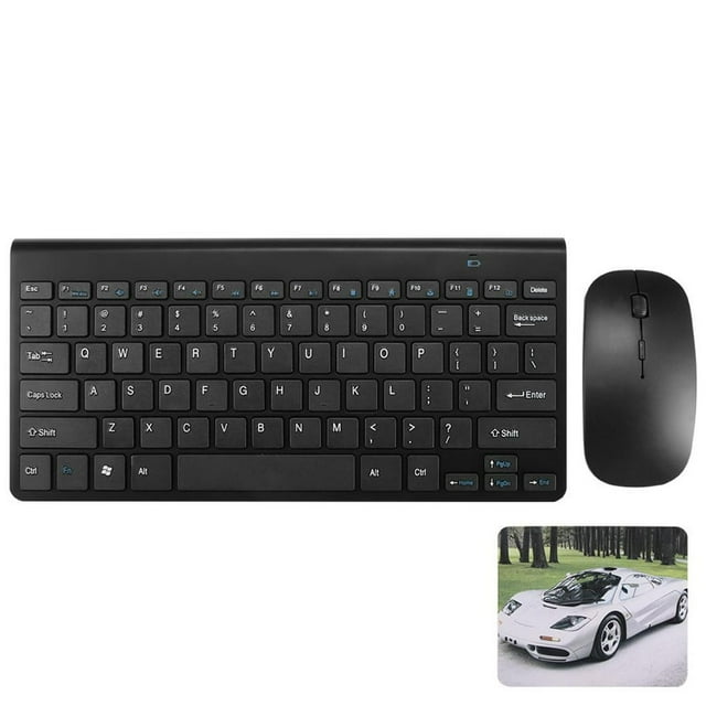 Clavier Sans Fil 2.4g Alimenté par Batterie Clavier Super Fin Se No.1