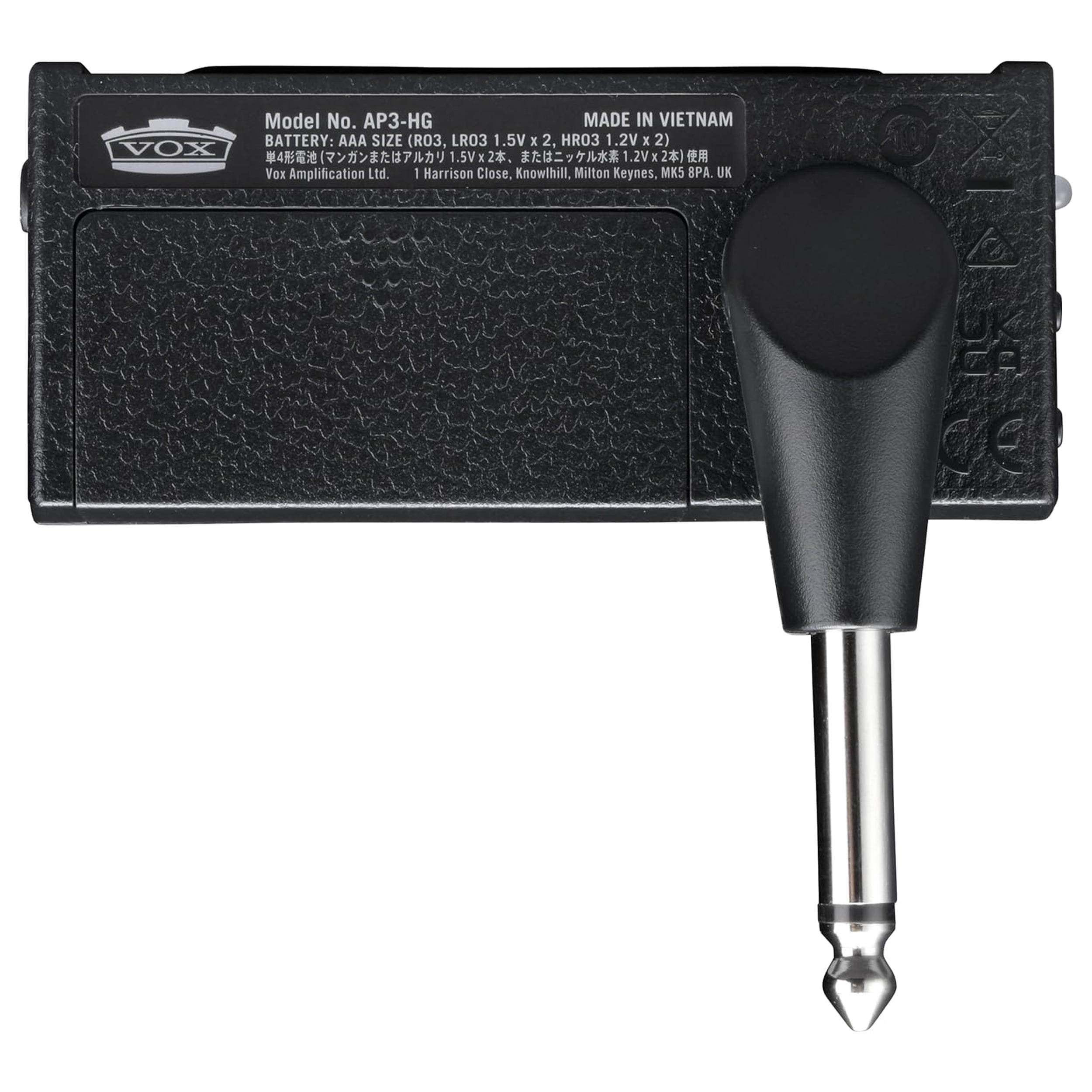 Vox amPlug 3 Headphone Guitar Amplifier, High Gain