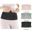 thumbnail image 2 of SIEYIO Concealed Waist Bag, Adjustable Running Waist Belt Knit Waist Bag Storage Belt, 2 of 20