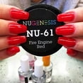 thumbnail image 2 of NUGENESIS Nail Color Dip Dipping Powder 1oz/jar - NU61 Fire Engine Red, 2 of 2