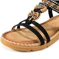 thumbnail image 6 of Ablanczoom Women Sandals Dressy Summer Sandals for Women Shoes Open Toe Rhinestone,Size 5, 6 of 8