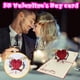 thumbnail image 1 of Ganfancp Popped Tarjeta de Felicitación Romántica Boda San Valentín Regalos Tarjetas Liquidación 1X3D Tarjeta de Felicitación, 1 of 7