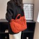 thumbnail image 4 of Bolso informal de gran capacidad para otoño e invierno, bolso de mujer Ruiying, bolso de hombro para viajeros, bolso cruzado, bolso de mano portátil, 4 of 5