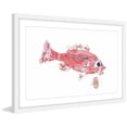 thumbnail image 2 of "Rose Snapper" Framed Painting Print, 2 of 4