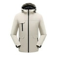 thumbnail image 1 of Styesk Jackets for Men Man Solid Color Three Prevention Cottoning Climbing Wear As One Down Intensification Warm Outdoor Jacket, 1 of 8