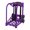Purple, Flashing Wheels, variant on Sport Frame for Sport Insert Bags (Black with Plain Wheels)