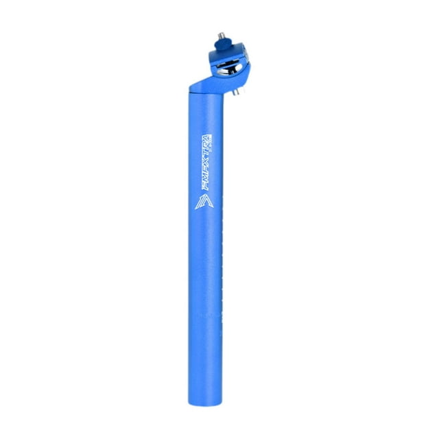 Tija de sillín de bicicleta Tubo de sillín de bicicleta Ángulo de inclinación ajustable Pieza de repuesto Aluminio azul 316x30cm