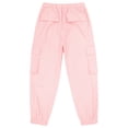 thumbnail image 6 of YiZYiF Kids Boys Dungarees Casual Moisture-Wicking Cargo Pants,Sizes 6-14 Pink 14, 6 of 7