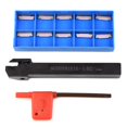 thumbnail image 1 of MYG MGEHR1212-1.5 Groove Tool Turn Holder + MGMN150 PC9030 1.5mmwidth carbide Insert, 1 of 9