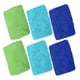 thumbnail image 4 of ColoMX Paños de microfibra reutilizables para limpieza de parabrisas y ventanas de coche, toalla de limpieza automotriz absorbente, Ideal para pulir, 6 uds., 4 of 7