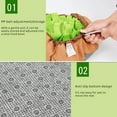 thumbnail image 4 of Pet Snuffle Mat for Dogs, Interactive Feed Puzzle for Boredom, Encourages Natural Foraging Skills for Dogs Cats Pets Bowl, Dog Treat Dispenser Indoor Outdoor Stress Relief, Easy to Carry, 4 of 7