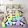 thumbnail image 1 of YST Cartoon Panda Comforter Set, 7-Piece, Animal Theme, Twin Size, 1 of 4