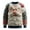 White, variant on Telankuip Winter Christmas 3D Textured Print Sweatshirts for Men 2025 Funny Santa Claus Graphic Crewneck Pullover Tops Xmas Holiday Stylish Clothes White2 XL