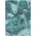 thumbnail image 4 of Chantille ACN536 Teal 8 x 10 Rug, 4 of 5