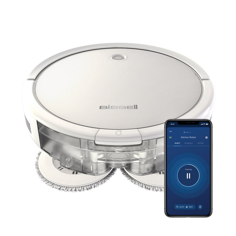 BISSELL SpinWave Wet, Dry Robotic Vacuum Cleaner 28599 - Walmart.com