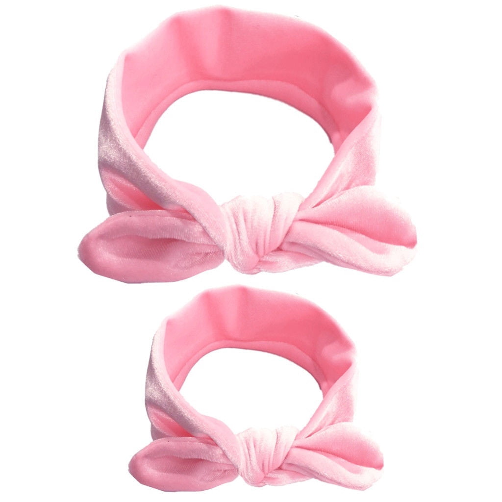 mom and daughter matching headbands