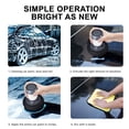 thumbnail image 3 of Fiudx Tabla de Limpieza de Vidrios, Revestimiento Hidrofóbico para Parabrisas, Tratamiento Repelente Al Agua para Vidrios de Automóviles, Mayor Visibilidad y Protección Contra La Lluvia, Uso Versátil, 3 of 6