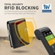 thumbnail image 5 of Billetera RUNBOX Slim con bloqueo RFID, plegable y clip para billetes, 5 of 6
