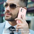 thumbnail image 6 of iPhone 12 Mini Case - Heavy Duty Hybrid Rugged Dual Layer Protective Shockproof Kickstand Cover with Ring Holder for Apple iPhone 12 Mini 5.4", D, 6 of 8